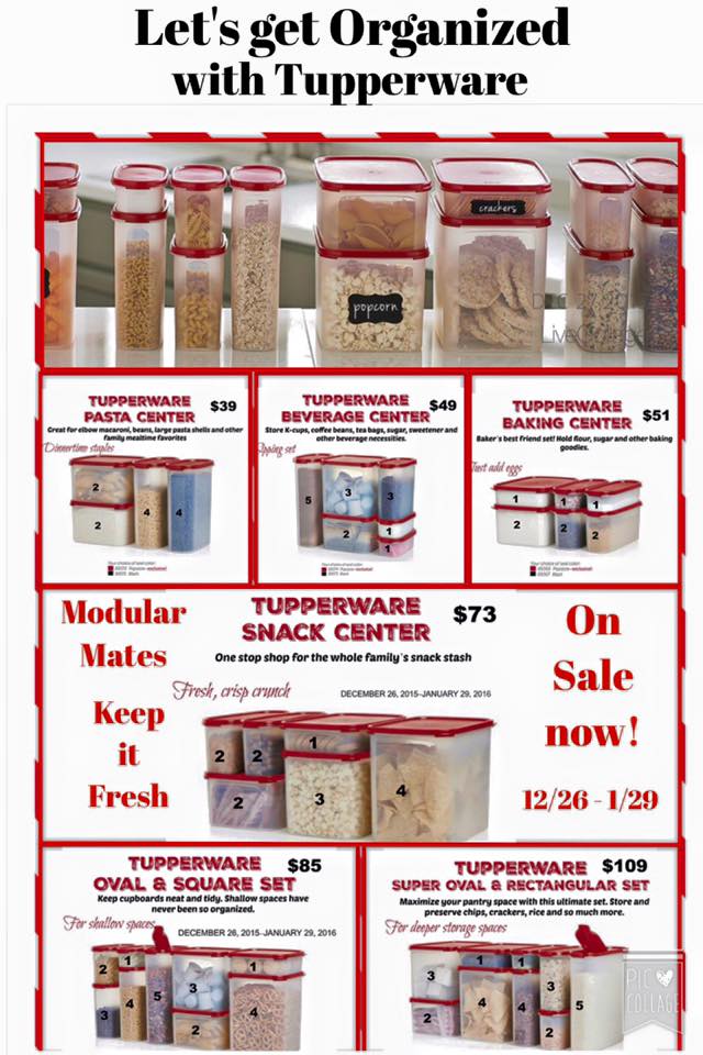 nanalisa6's tweet photo. #RT Please! Get #organized On #sale now! #Tupperware #SmallBusiness #ModularMates https://t.co/q6YG5znmCO https://t.co/W9NwipoN8f