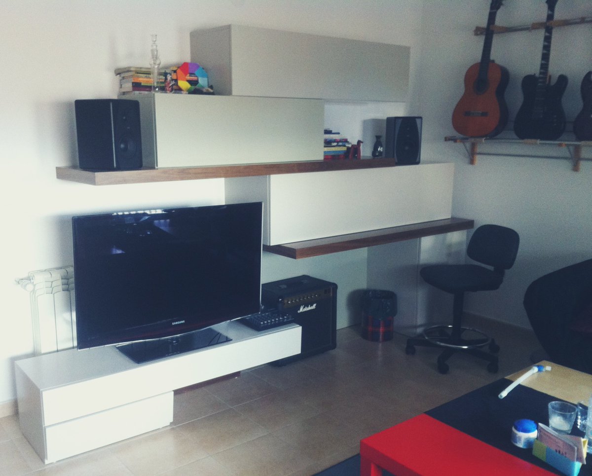 El resultado de un proyecto de un pequeño apartamento #madrid #proyectos #muebles #PulidoDecoracion