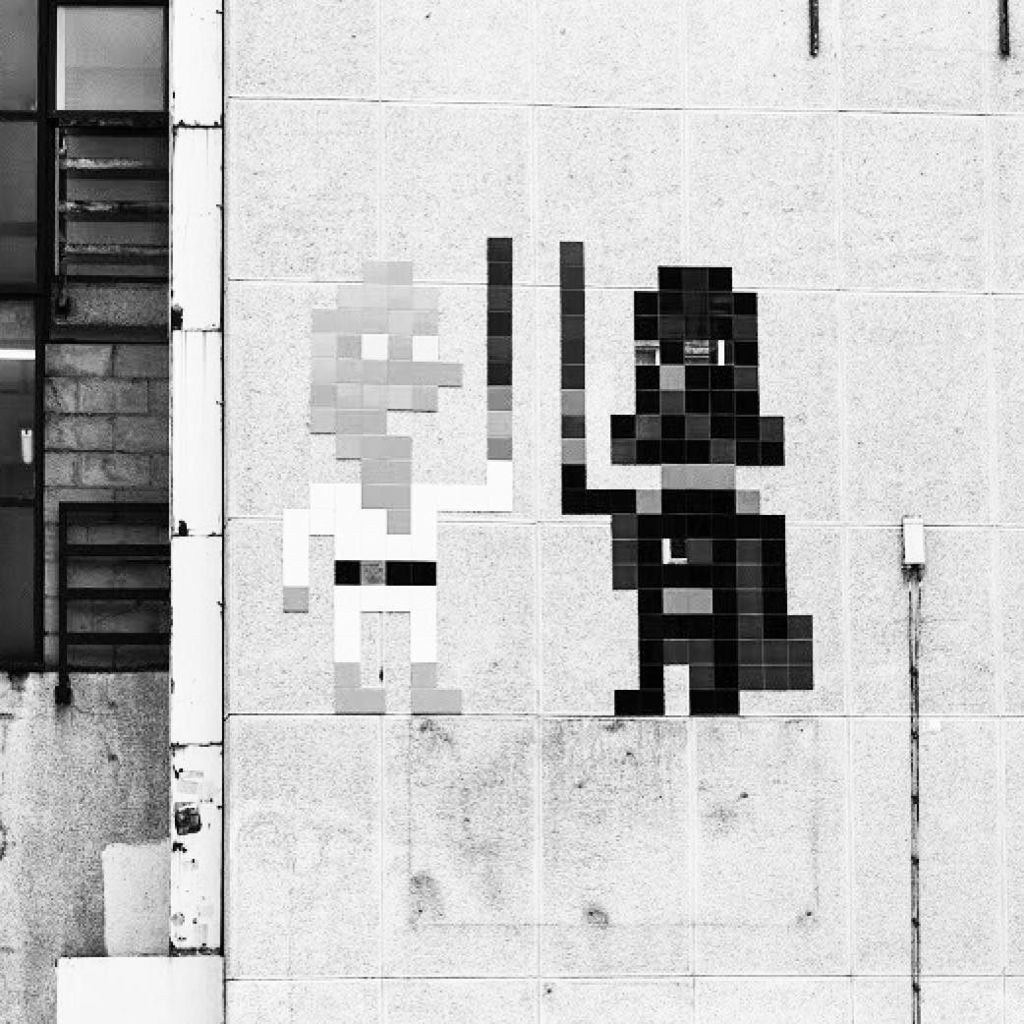fotoziomek's tweet photo. Final battle | STAR WARS | SPACE INVADER
#STREETART #ART #SZTUKA #LONDON #INVADER #SPACEI… https://t.co/ga6fQTahbs https://t.co/JSgLDS1NDJ