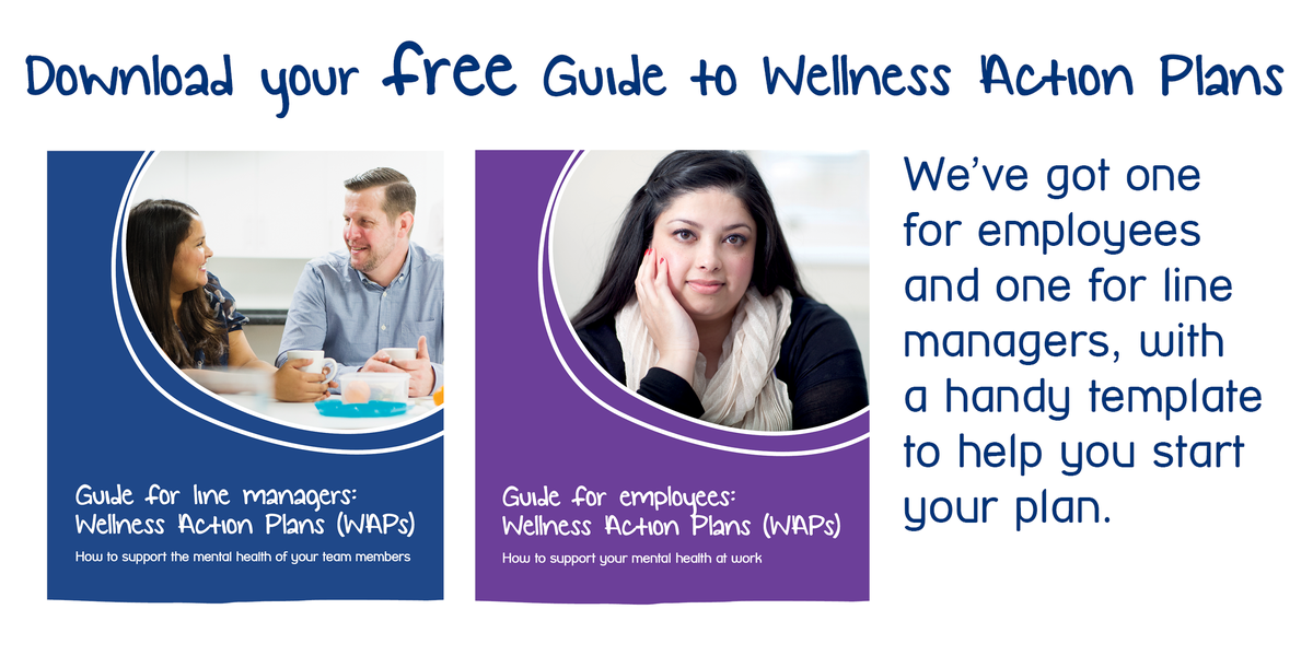 MindCharity's tweet photo. It’s important to plan for mental health in the workplace, even if you are well. Start here: https://t.co/EbKexqgeJs https://t.co/rJEjMVyMCF