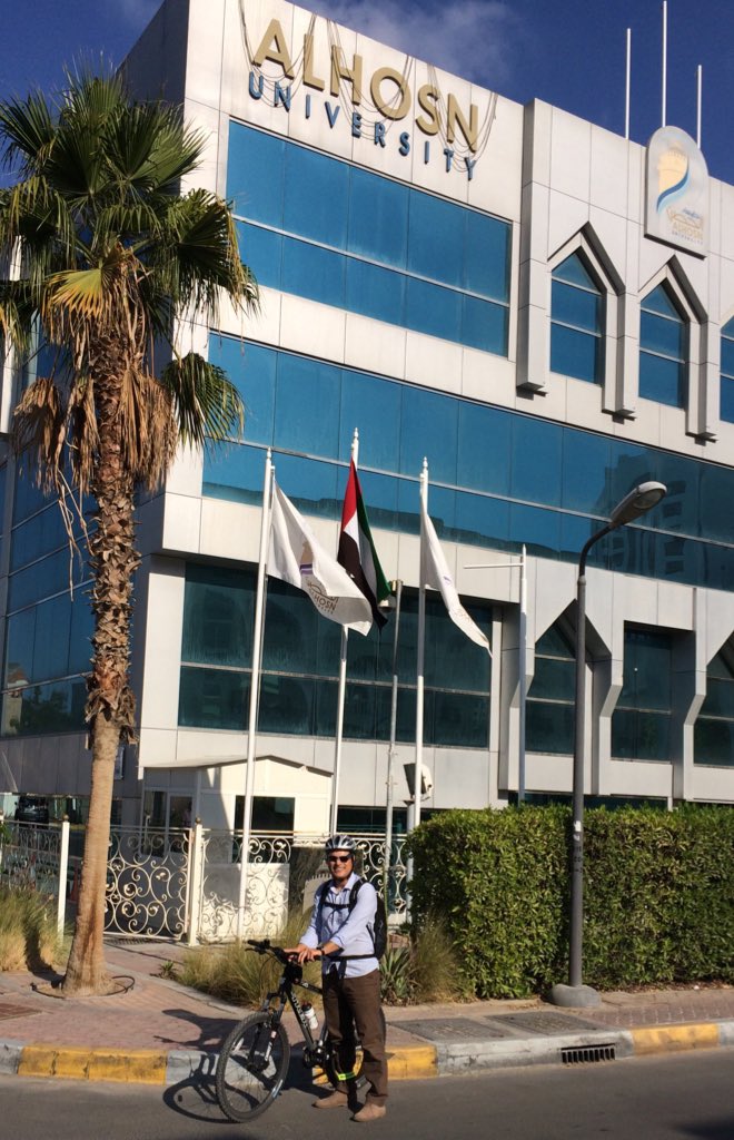libicus's tweet photo. Made it safely to work from Reem Island. #CycleToWorkUAE2016 https://t.co/l1bQkpFAGt