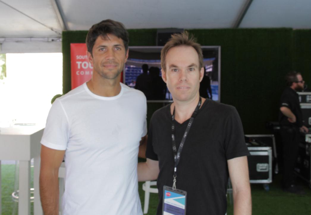 SteveoOBrien's tweet photo. Pleasure to meet @FerVerdasco today! 09 semi v Rafa -one of the best @AustralianOpen matches ever! #iwasthere #vamos https://t.co/nf6i8gQht3