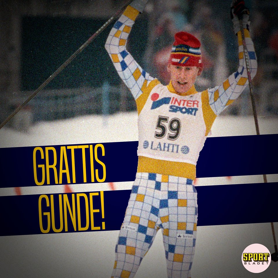 Gunde Svan, 54 år i dag. Grattis!