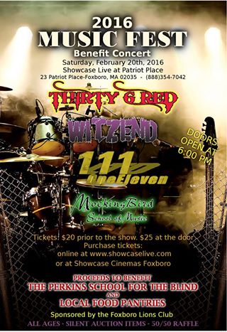 02035org's tweet photo. February 20, 2016 - Music Fest Benefit Concert at #Showcase_Live in Foxborough (Doors open 6:00 p.m.) Lions Club https://t.co/rtSlCQmgbw