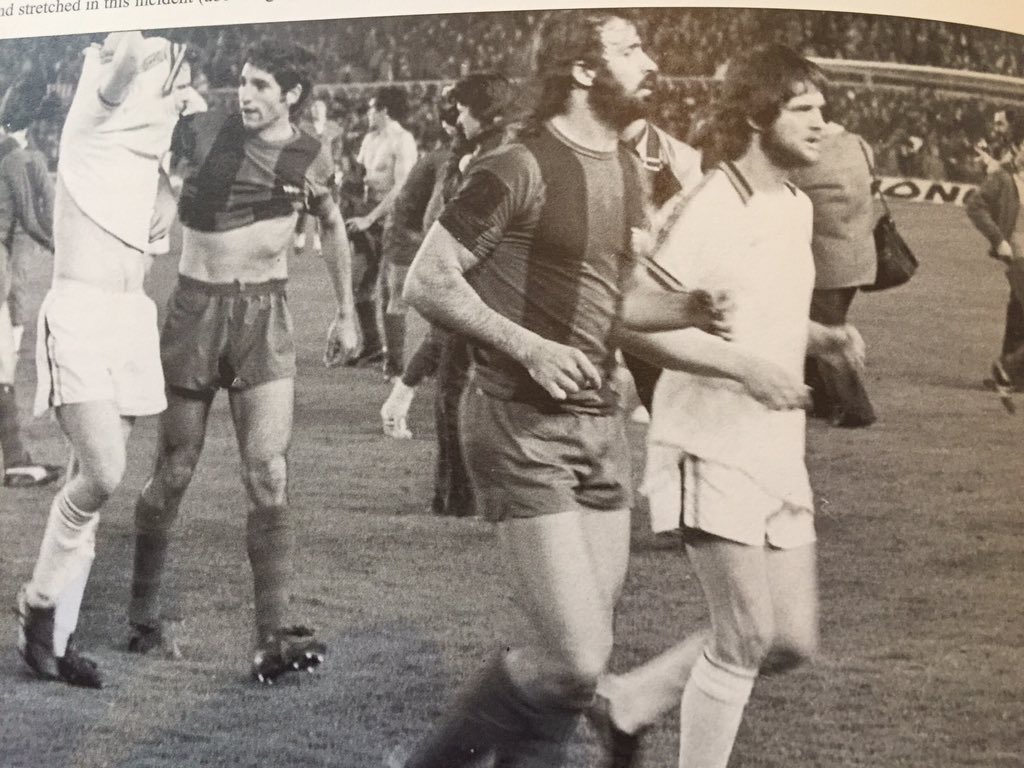 brianlittle912's tweet photo. UEFA Cup 1978 the game was over and he still man-marked me...#stillgotthebruises https://t.co/d58uRmuYCY