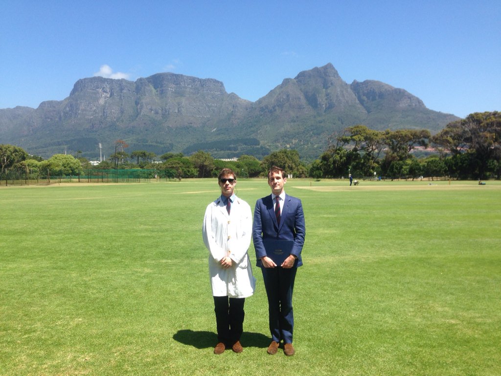 GuardsCricket's tweet photo. Capt Williams GGG and Capt Larkin IG: Umpire and Scorer @JoinGrenadiers @Householddiv   #southafrica #cricket https://t.co/LQCDzVyqMD