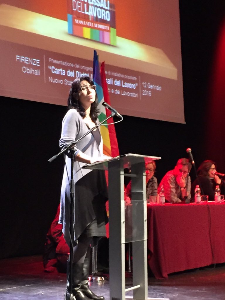 <a href="/sorrentinoser/">serena sorrentino 🟥</a> : "dopo il jobs act va ricostruito il diritto del lavoro"  #NuovoStatuto <a href="/cgilnazionale/">CGIL Nazionale</a>