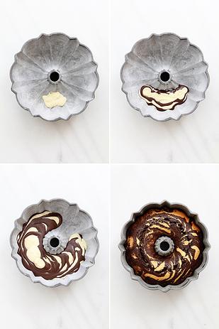 KreasiBogasari's tweet image. Ternyata bergini lho FansBoga cara membuat motif Marble Cake. :) #BogaTutorial