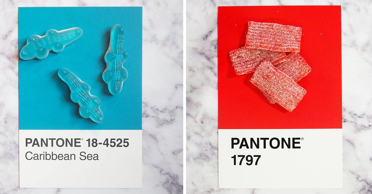 ieupmedia's tweet photo. Les couleurs Pantone des bonbons - https://t.co/1iJ7W5DYyY #Pantone cc @Haribofr , 
@Lutti_Officiel https://t.co/zVooui5Zxf