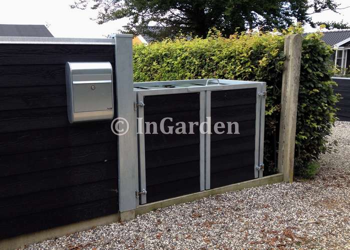 Netjes uw kliko opbergen in onze kliko ombouw voor één, twee of meerdere containers. goo.gl/DaWZpc