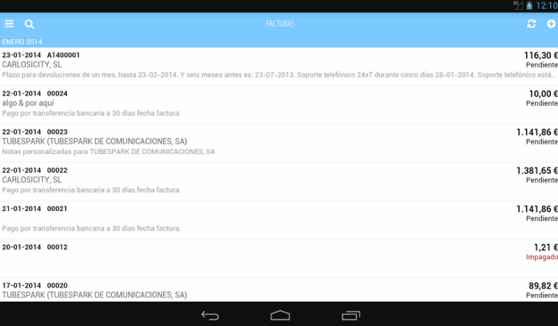 facturadirecta's tweet photo. La mejor aplicación para gestionar facturas y otros documentos desde tu Android via @elandroidelibre http://buff.l… https://t.co/vGIWQTi6mU