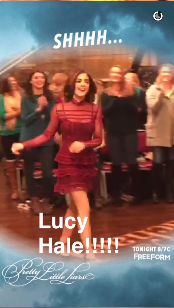 halerforever14's tweet image. I should be home watching her on kelly and Michael rn and not in school🙄 #PLL #PLLIsBack #5YearsForward @lucyhale