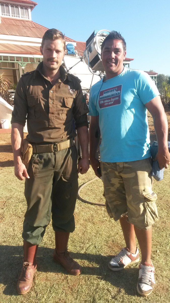 Jammie dornman and me Jadotville shoot 2015 what. A awesome shoot