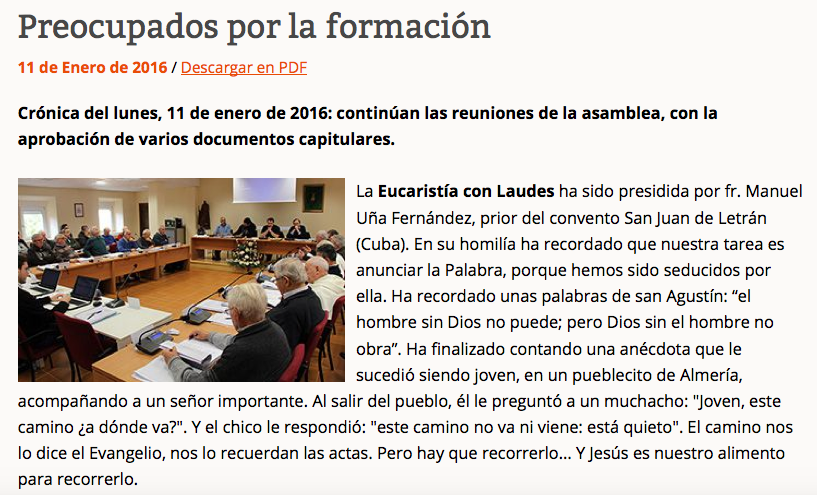 dominicos_es's tweet photo. Preocupados por la formación
Crónica #11enero #CapituloProvincial https://t.co/p9NIcnwNy0 https://t.co/tnttUsXFH5