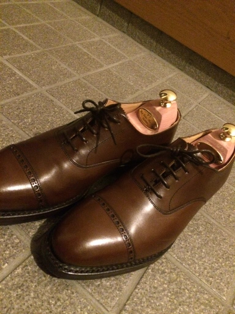 シルクロード Fischer S 最近気に入って履いてる靴 手入れもがんばろーかなぁ てなわけで ちょいとリプ返 全部はもちろん返せねぇ T Co Ymywm0jogp