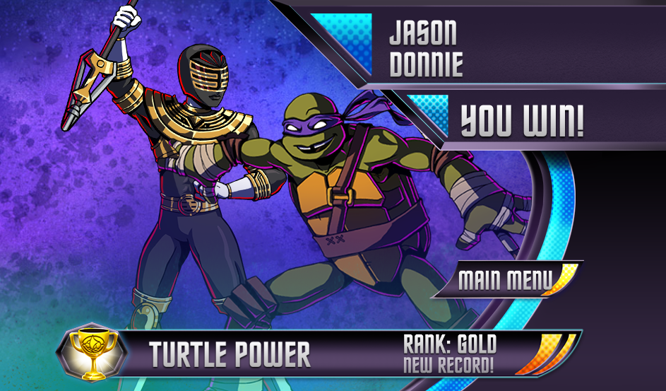 TMNT VS Power Rangers: Ultimate Hero Clash