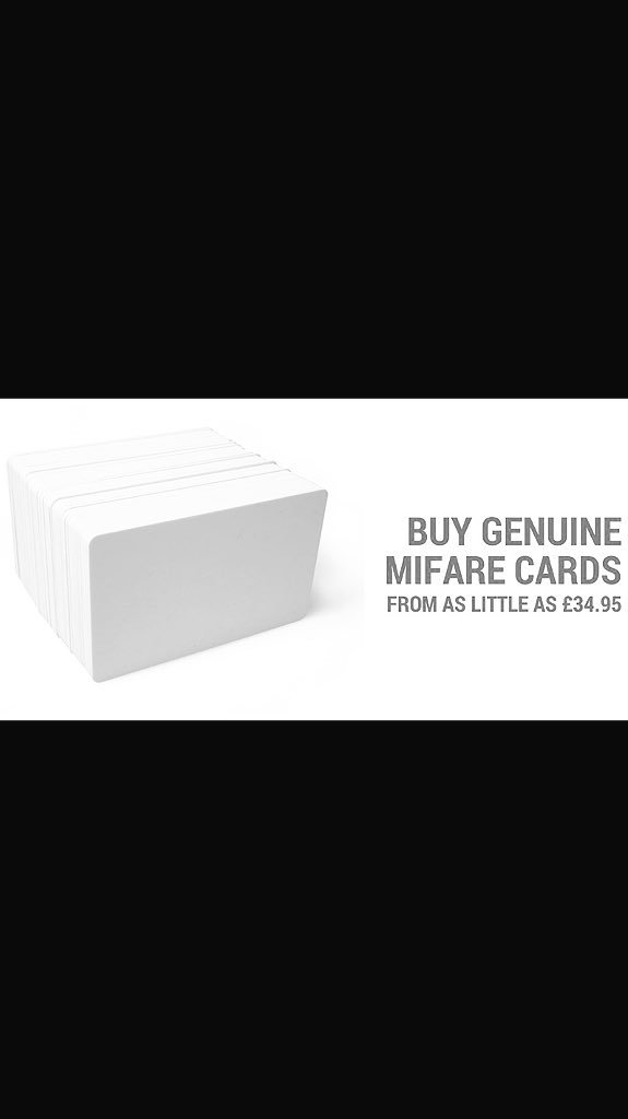 Check out #MIFARE genuine NXP proximity cards here. UK stock for free next day delivery. accesscardsandreaders.co.uk