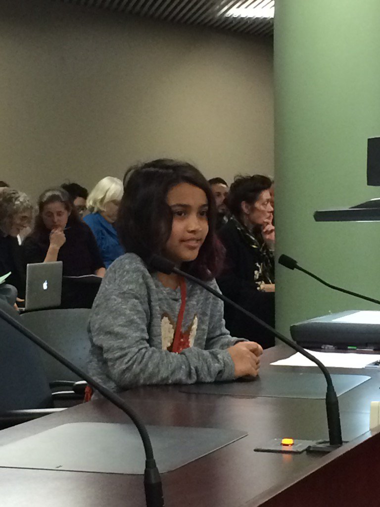 shelleycarroll's tweet photo. And here she is. This very young woman ROCKS &amp; so does her whole class! #TOpoli #Budget2016 https://t.co/3tk1yTLIP2