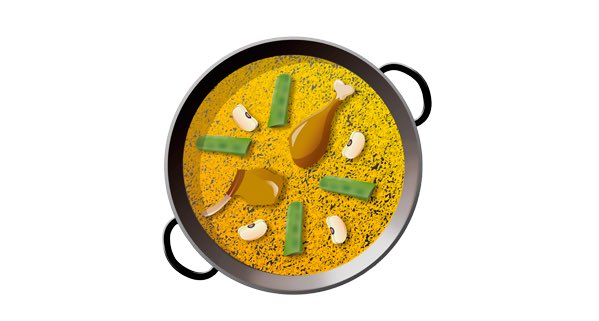 ¡¡¡Este es el #paellaemoji que queremos!!! No al arroz con cosas.