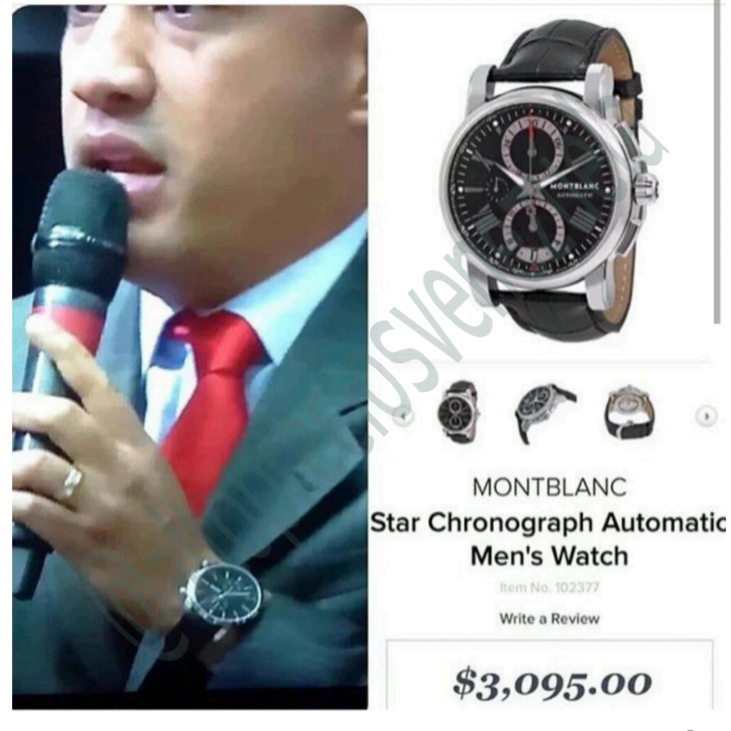 AltoPreciosVzla's tweet photo. Reloj de la Revolución 2.596,705 Bs!!!! #altopreciosvenezuela #preciosjustos #PreciosQueSorprenden #PrecioMaximo https://t.co/x12mgiCUMJ