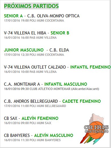 iriscontestano's tweet photo. Ya tenemos los horarios de la próxima jornada! #FENTCLUB #FORÇAIRIS https://t.co/7CXLdWVCjw