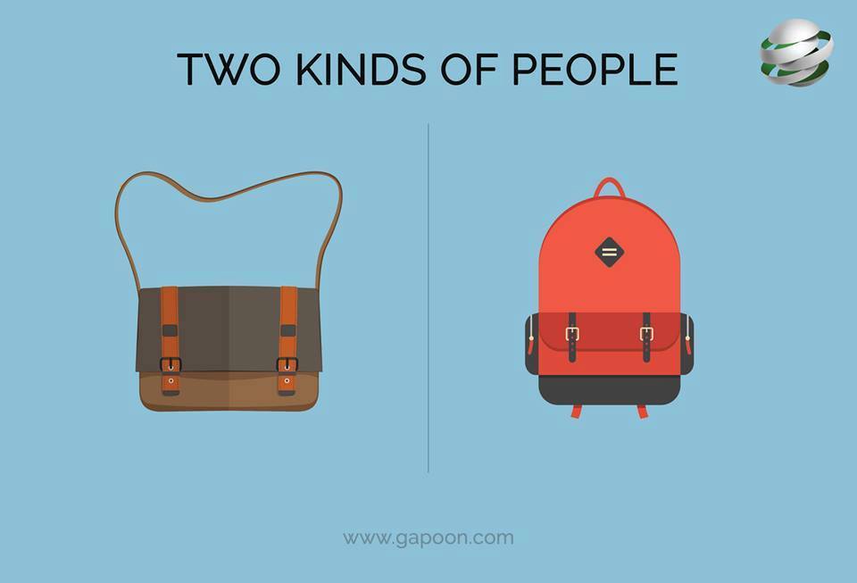 GapoonServices's tweet photo. #TwoKindsOfPeople: Which one are you? https://t.co/8CTXmzwbSz