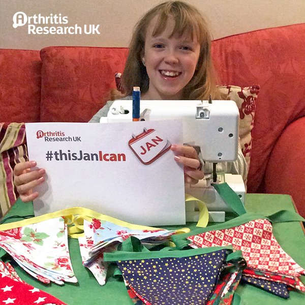 #thisJanIcan continue to fight arthritis. Helen was diagnosed with JIA aged 2 &amp; has raised £690 for @ArthritisRUK!