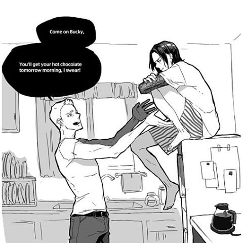 Grumbles,"Leave me alone, Steve.I've fell out with you until /tomorrow/."