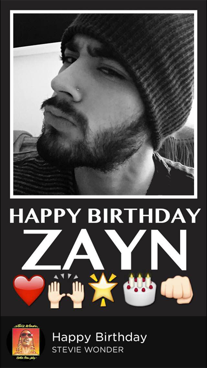 msty's tweet photo. This is how we say #HappyBirthdayZayn... Today our song to you could only be... https://t.co/9GHuXNqgVc  @zaynmalik https://t.co/uqJy9xoLsN