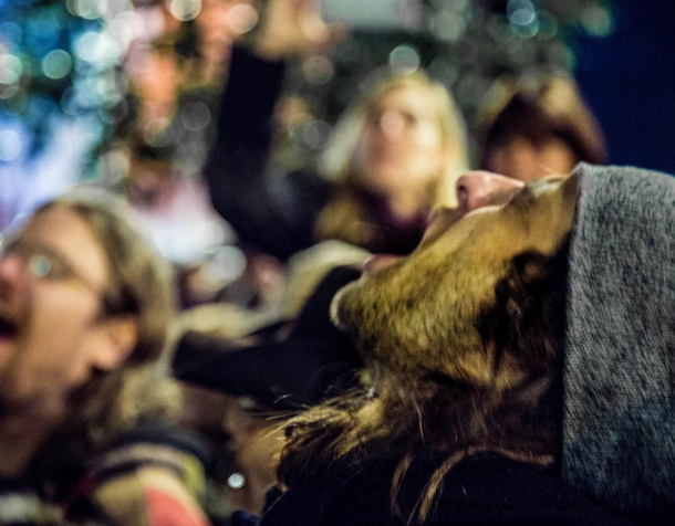 TimeOutLondon's tweet photo. Last night Brixton danced in the  street for Bowie: https://t.co/UyN9vZXi97 https://t.co/QZ0w4u6bCU