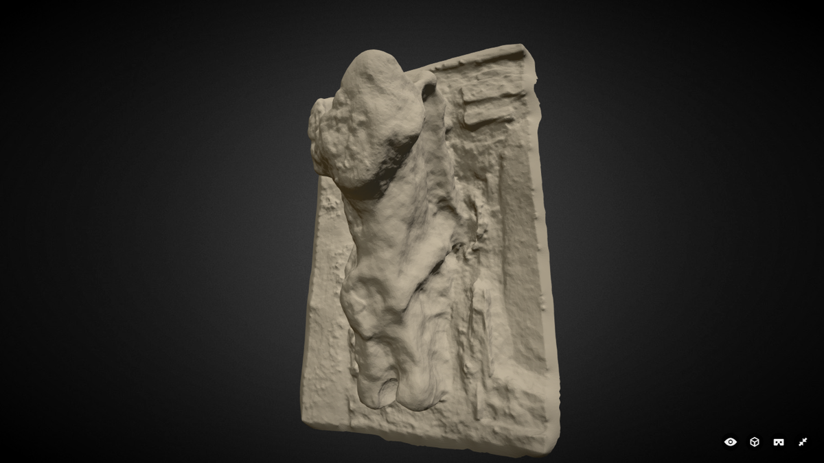 NicBoyes's tweet photo. @HistEnvScot @Hephe1 Here is a Sheela-Na-Gig we scanned in reply @NBSCLTD https://t.co/i3kJH86t26 https://t.co/RyOAmbrzMo