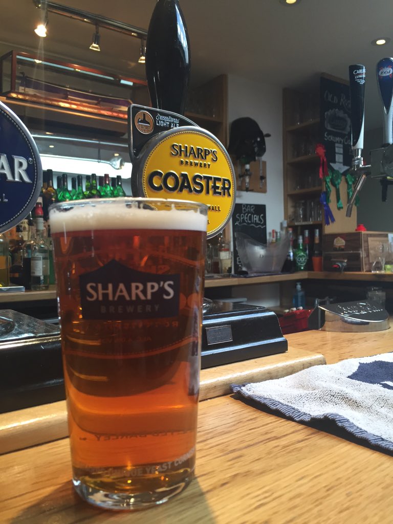 What a great pint <a href="/SharpsBrewery/">Sharp's Brewery</a>  <a href="/TheBarleySheaf/">TheBarleySheaf</a>