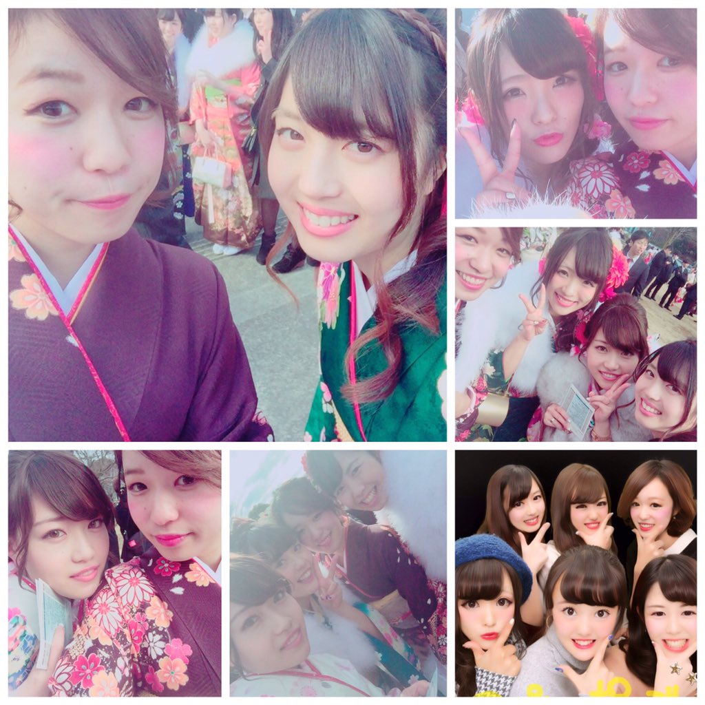 HanAeee048's tweet photo. 成人式楽しかった〜😋💕 https://t.co/CvjtA4CWkK