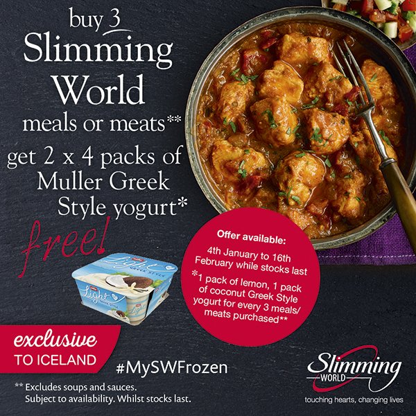 SlimmingWorld's tweet image. Which 3 #SlimmingWorld meats or meals from @IcelandFoods will you stock up on?