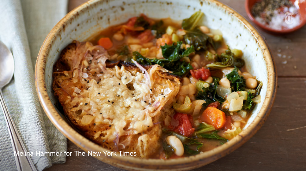 nytimes's tweet photo. Ribollita: So good and so incredibly easy to make https://t.co/Ver1pBPpSp https://t.co/JXfAzoyxO5
