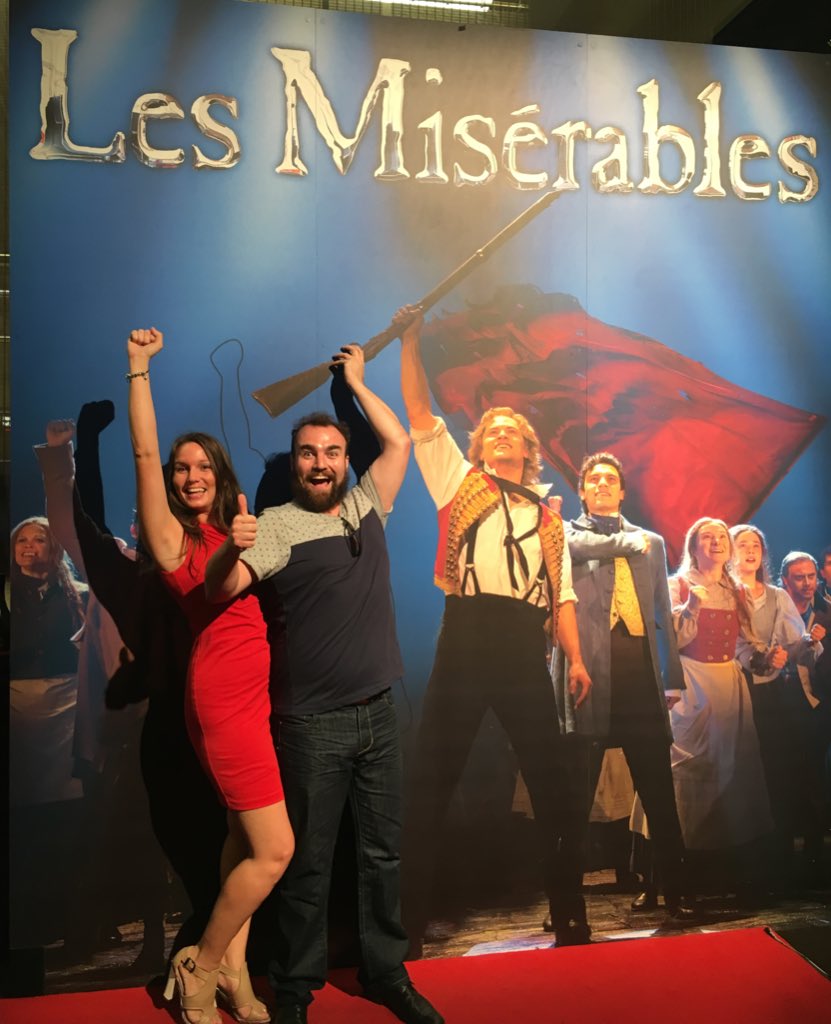 thefoxarea's tweet photo. A night out at Les Misérables with my beauty!! https://t.co/VpKzjTkSnB