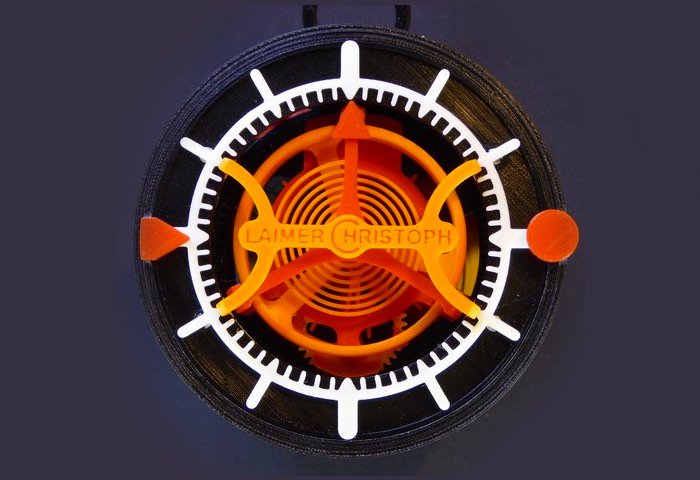 Tourbillon Watch Created On 3D Pinter #3dprinting #3dprint diyzer.com/blog/tourbillo…