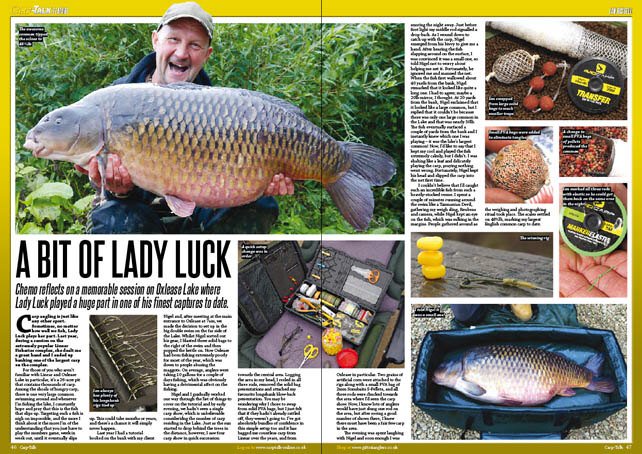 Lady Luck  . Carp talk this week .. <a href="/Avid_Carp/">Avid Carp</a> <a href="/Sonubaits/">Sonubaits.com</a>