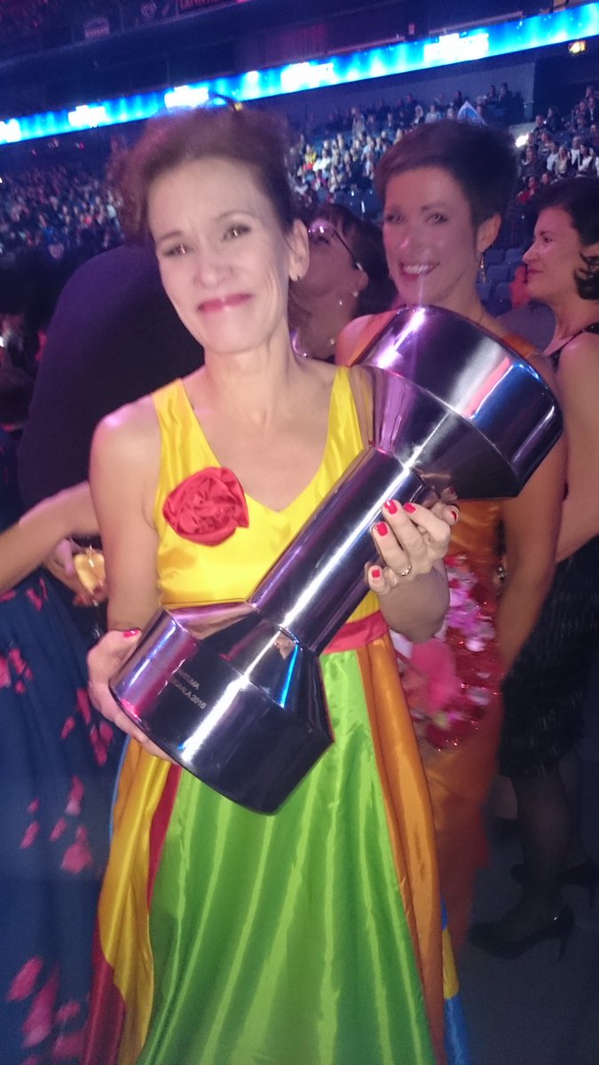 #wg2015 is the Sport Event of the 2015 in Finnish Sport Gala! This is a huge thing for Finnish gymnastics! #thankyou