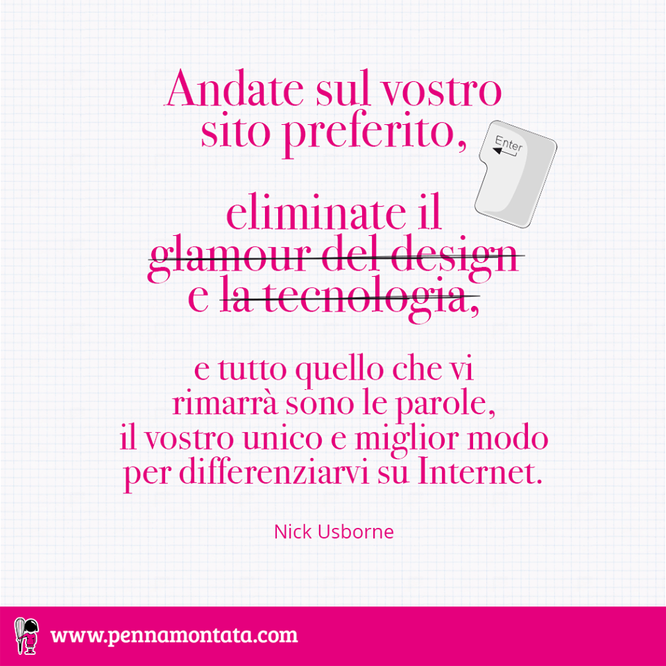 Pennamontata's tweet photo. Qualcuno mette in dubbio il valore del vostro lavoro di copy? Inoltrategli questa citazione.

#copywriting https://t.co/nqrEWrvvPO