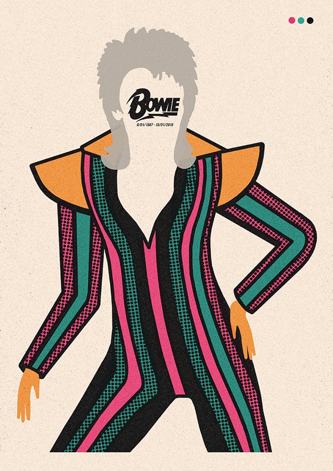 MarlenaAgency's tweet photo. #RIPBowie illustration by Dawid Ryski #DavidBowie #rememberbowie #ripdavidbowie #RIPZiggyStardust https://t.co/YcABE7KnZx
