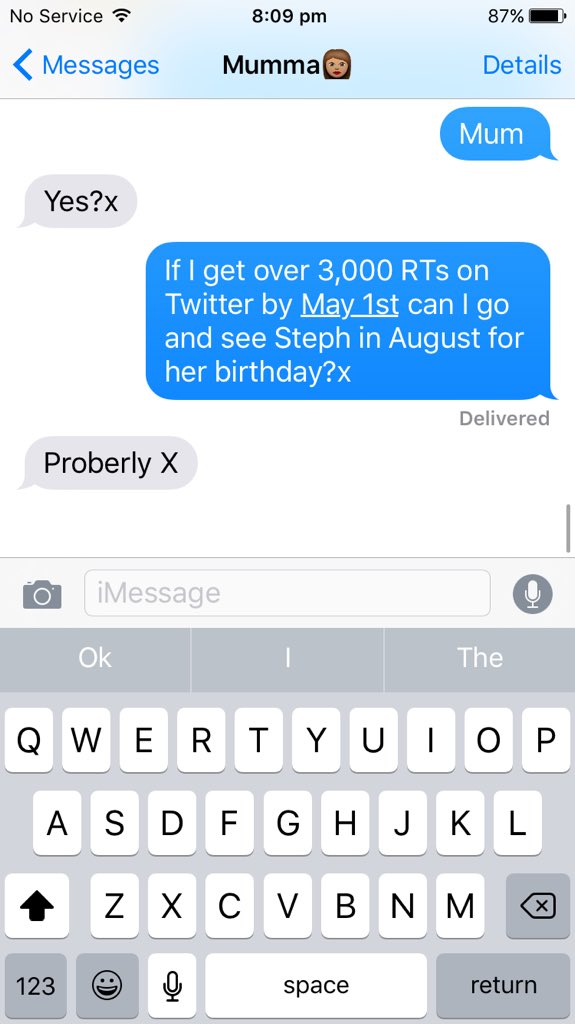 lovelifebands's tweet photo. So I need 3,000 RTs by May 1st! Can you help a girl out so I can se my internet bestie for her please!!❤️💙 https://t.co/CtwUgfajfw