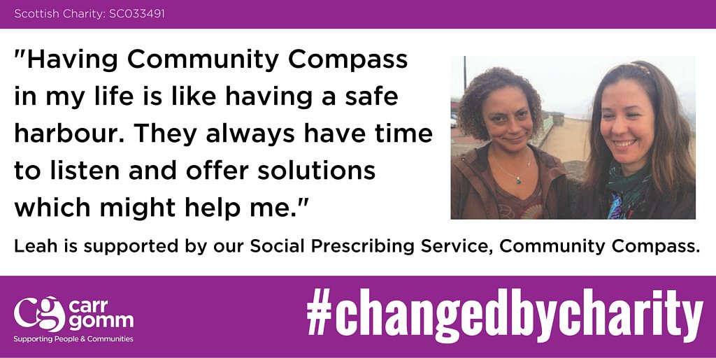 CG_CarrGomm's tweet image. Find out more about our social prescribing service #CommunityCompass here: goo.gl/eCw4Bx #ChangedByCharity