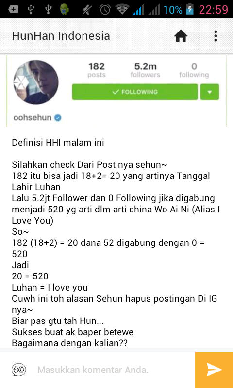 Saranghae_Say's tweet photo. Oh I just understand now,! 😂😂😂
#4YearsWithHunhan #hunhan #SELU
https://t.co/1b63v8JVgP
