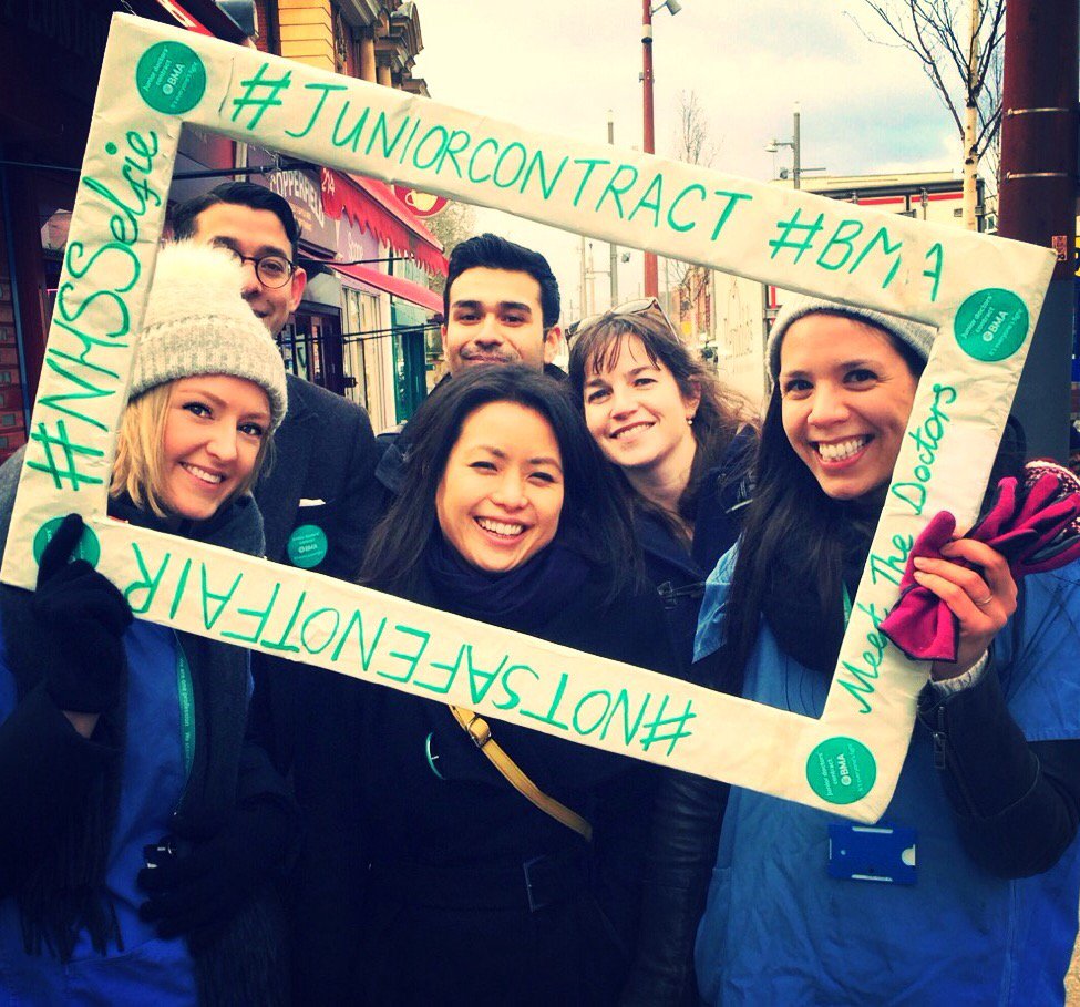 Please support your doctors &amp; help protect our NHS. (and happy 30th to me! 🍰) #junioraction #notfairnotsafe #Whipps