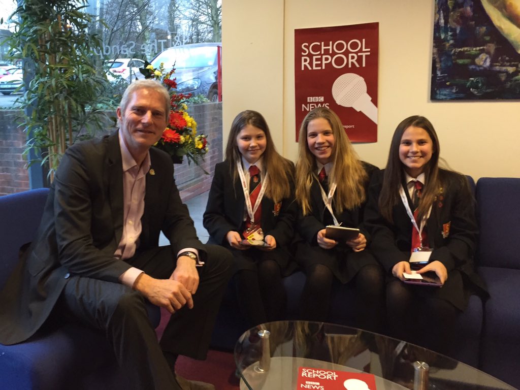 Ed2NorthPole's tweet photo. Great interview by Daisy, Dylan and Maya @SandringhamNews today and well done Scarlett for arranging! #northpole https://t.co/XXFI3hbb4M