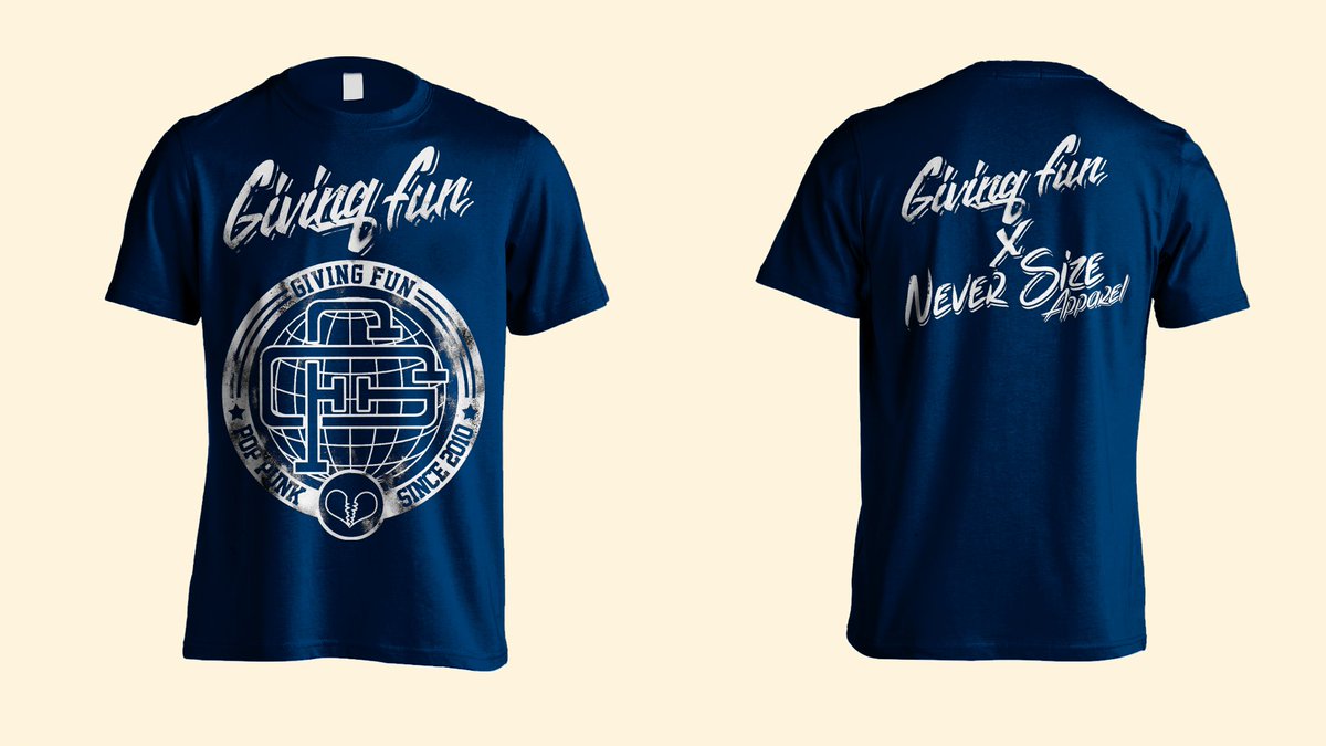 PO Official Merch <a href="/GIVINGFUN/">GIVINGFUN POPPUNK!</a> x <a href="/NeverSize_/">Never Size Apparel</a> IDR 110K <a href="/gfriendsdepok/">GivingFRIENDS Depok</a> <a href="/Streetmosh_CLDG/">CILEDUG STREET MOSH</a> <a href="/Littlemosh09/">LittleMoshCrew</a> <a href="/POPPUNK_GENRE/">POPPUNK GENRE</a>