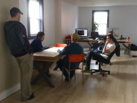 colovo's tweet photo. Brainstorming session at @HubYarmouth. @wesleybooth @jobfiander @mdoucette @achurchillsart @alexcolgan @davisml https://t.co/h3n6uG6bTy