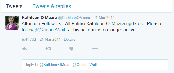 This speaks volumes. Head of communications, delegates communications to someone else.