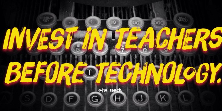 jw_teach's tweet photo. Really enjoyed reading the #Bettchat discussions that put students, pedagogy and genuine engagement ahead of tech. https://t.co/30QORvZXZ9